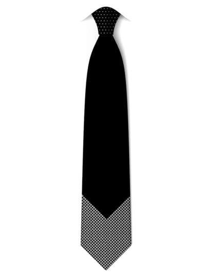 Pure Silk Black Tie